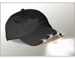 Panther Vision 4 L.E.D. Hat (4 white lights) Black