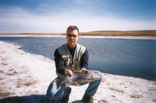 Rainbow trout from Blood Indian Resevoir