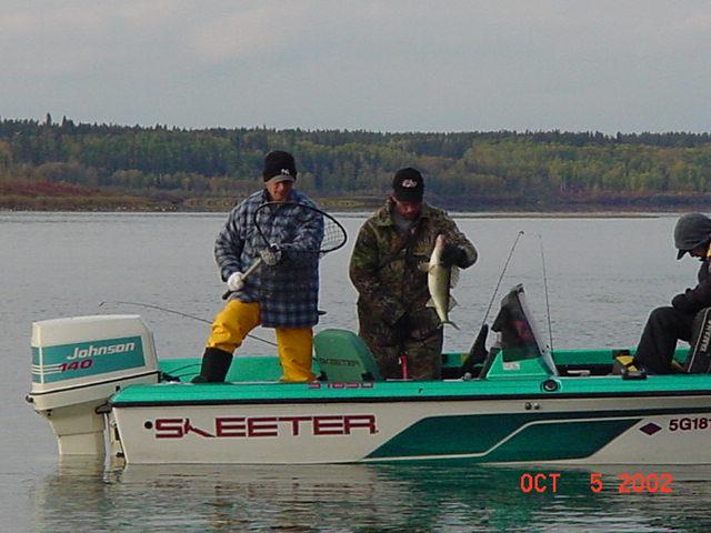 walleye fishing at Nipawin Saskatchewan