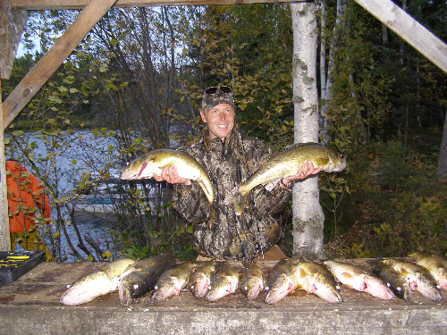 Walleye fishing