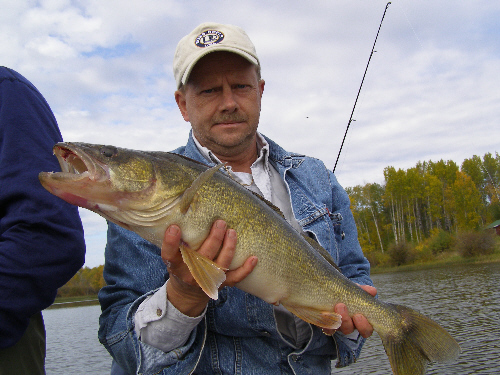 Walleye fishing