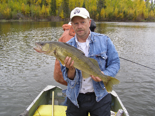 Walleye fishing