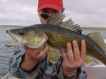 A walleye from 40 Mile reservoir 
