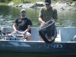 Big Pike in the Net