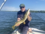 Pike on fly rod, always the best fight